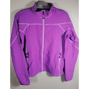 Eddie Bauer First‎ Ascent Women's Purple Softshell Jacket PS